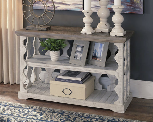 Ashley Express - Havalance Console Sofa Table at Towne & Country Furniture (AL) furniture, home furniture, home decor, sofa, bedding