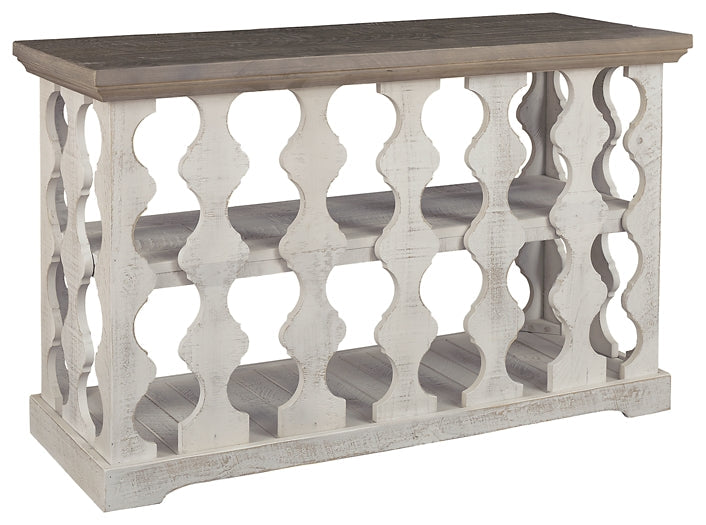 Ashley Express - Havalance Console Sofa Table at Towne & Country Furniture (AL) furniture, home furniture, home decor, sofa, bedding
