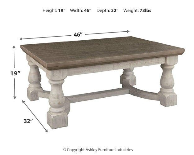 Ashley Express - Havalance Rectangular Cocktail Table at Towne & Country Furniture (AL) furniture, home furniture, home decor, sofa, bedding