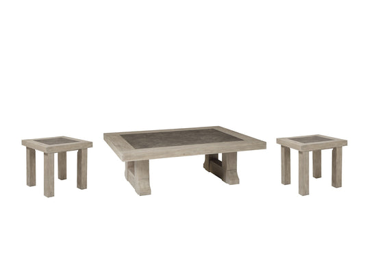 Ashley Express - Hennington Coffee Table with 2 End Tables at Towne & Country Furniture (AL) furniture, home furniture, home decor, sofa, bedding