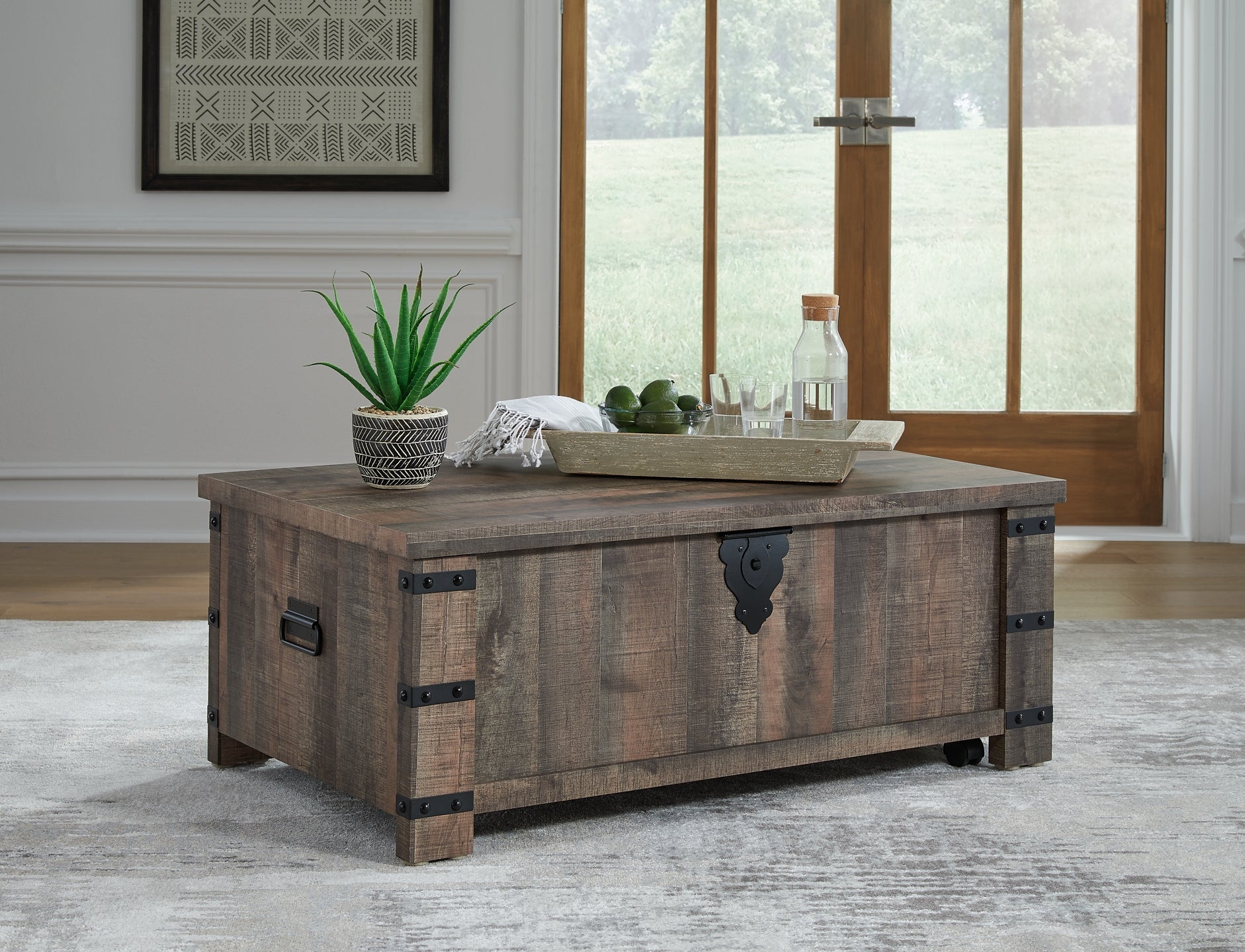 Ashley Express - Hollum Coffee Table with 2 End Tables at Towne & Country Furniture (AL) furniture, home furniture, home decor, sofa, bedding