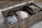 Ashley Express - Hollum Coffee Table with 2 End Tables at Towne & Country Furniture (AL) furniture, home furniture, home decor, sofa, bedding