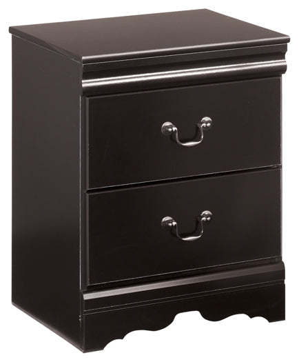 Ashley Express - Huey Vineyard Two Drawer Night Stand at Towne & Country Furniture (AL) furniture, home furniture, home decor, sofa, bedding