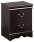 Ashley Express - Huey Vineyard Two Drawer Night Stand at Towne & Country Furniture (AL) furniture, home furniture, home decor, sofa, bedding