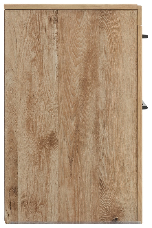 Ashley Express - Hyanna Two Drawer Night Stand at Towne & Country Furniture (AL) furniture, home furniture, home decor, sofa, bedding