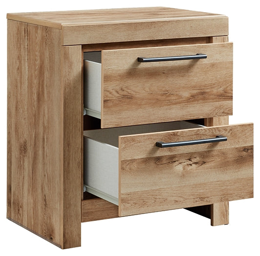 Ashley Express - Hyanna Two Drawer Night Stand at Towne & Country Furniture (AL) furniture, home furniture, home decor, sofa, bedding