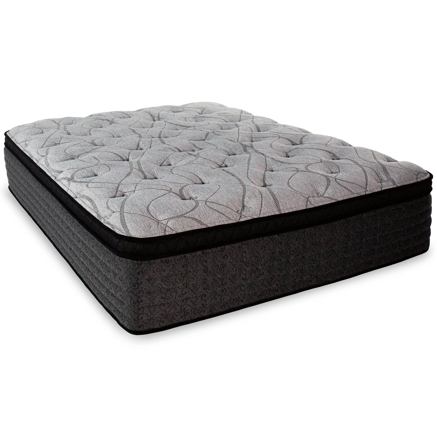 Ashley Express - Hybrid 1600 Mattress with Foundation at Towne & Country Furniture (AL) furniture, home furniture, home decor, sofa, bedding