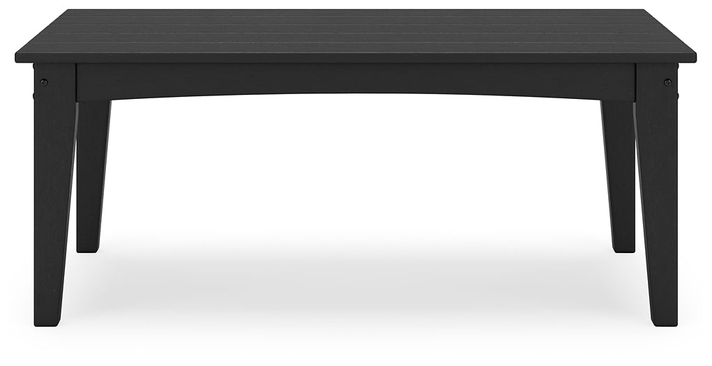 Ashley Express - Hyland wave Rectangular Cocktail Table at Towne & Country Furniture (AL) furniture, home furniture, home decor, sofa, bedding