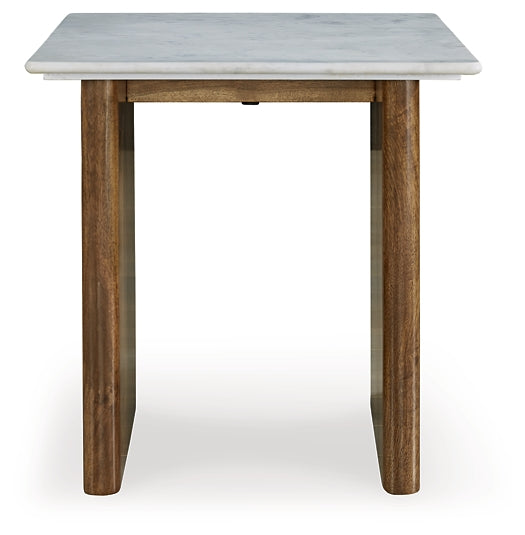Ashley Express - Isanti Rectangular End Table at Towne & Country Furniture (AL) furniture, home furniture, home decor, sofa, bedding