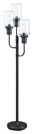Ashley Express - Jaak Metal Floor Lamp (1/CN) at Towne & Country Furniture (AL) furniture, home furniture, home decor, sofa, bedding