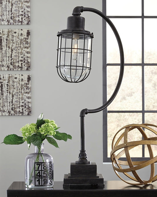 Ashley Express - Jae Metal Desk Lamp (1/CN) at Towne & Country Furniture (AL) furniture, home furniture, home decor, sofa, bedding