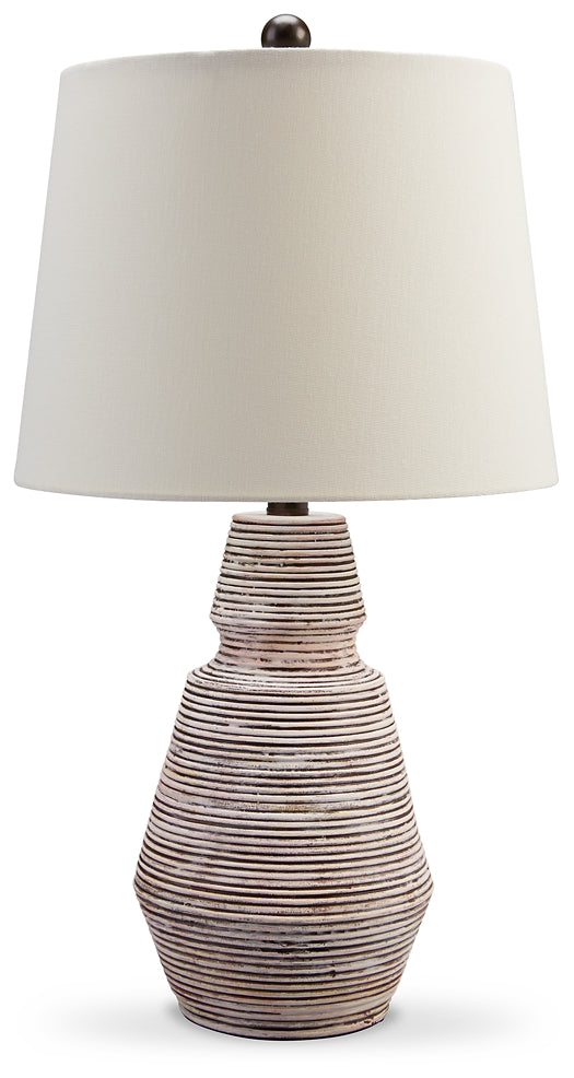 Ashley Express - Jairburns Poly Table Lamp (2/CN) at Towne & Country Furniture (AL) furniture, home furniture, home decor, sofa, bedding