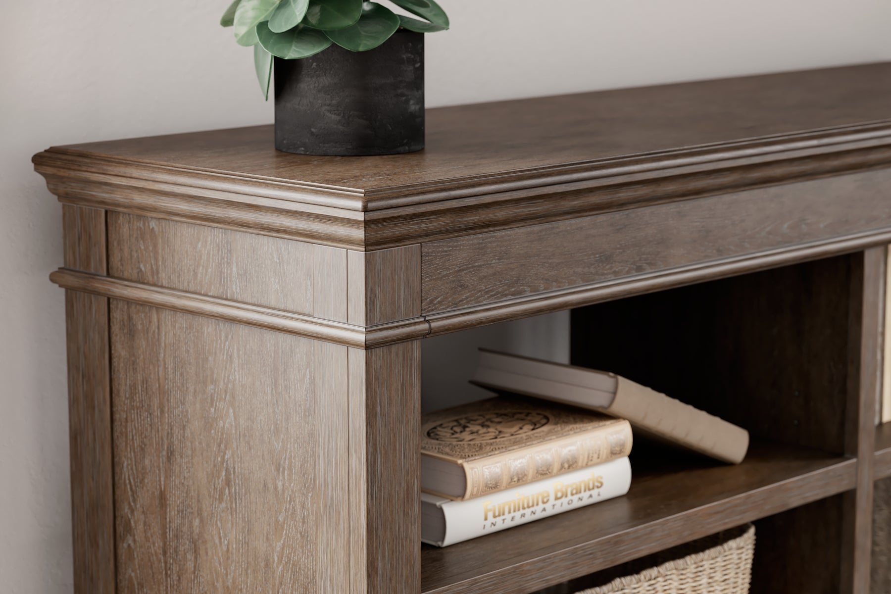 Ashley Express - Janismore Credenza at Towne & Country Furniture (AL) furniture, home furniture, home decor, sofa, bedding