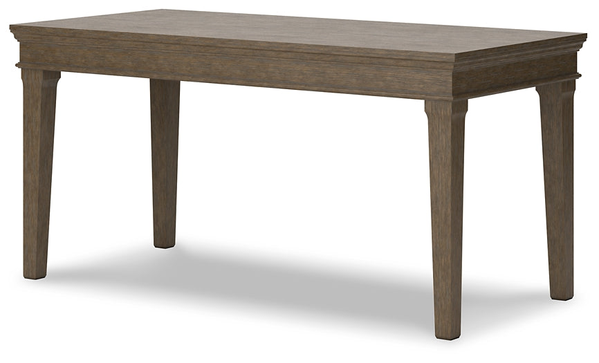 Ashley Express - Janismore Home Office Desk at Towne & Country Furniture (AL) furniture, home furniture, home decor, sofa, bedding