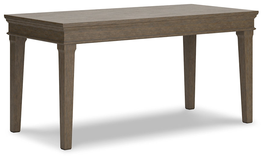 Ashley Express - Janismore Home Office Desk at Towne & Country Furniture (AL) furniture, home furniture, home decor, sofa, bedding