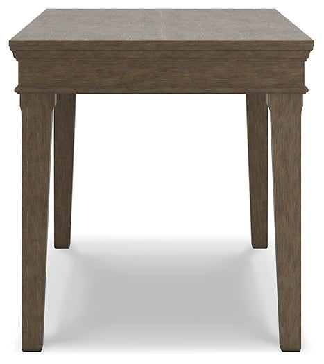 Ashley Express - Janismore Home Office Desk at Towne & Country Furniture (AL) furniture, home furniture, home decor, sofa, bedding
