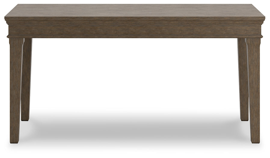Ashley Express - Janismore Home Office Desk at Towne & Country Furniture (AL) furniture, home furniture, home decor, sofa, bedding
