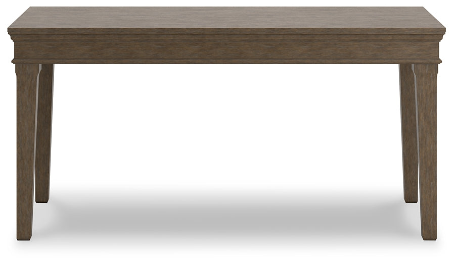 Ashley Express - Janismore Home Office Desk at Towne & Country Furniture (AL) furniture, home furniture, home decor, sofa, bedding