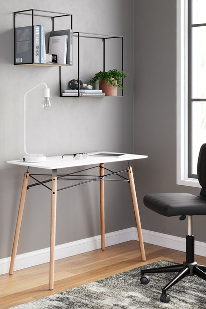 Ashley Express - Jaspeni Home Office Desk at Towne & Country Furniture (AL) furniture, home furniture, home decor, sofa, bedding