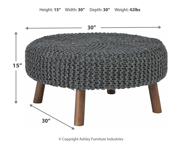 Ashley Express - Jassmyn Oversized Accent Ottoman at Towne & Country Furniture (AL) furniture, home furniture, home decor, sofa, bedding