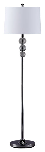 Ashley Express - Joaquin Crystal Floor Lamp (1/CN) at Towne & Country Furniture (AL) furniture, home furniture, home decor, sofa, bedding