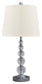 Ashley Express - Joaquin Crystal Table Lamp (2/CN) at Towne & Country Furniture (AL) furniture, home furniture, home decor, sofa, bedding