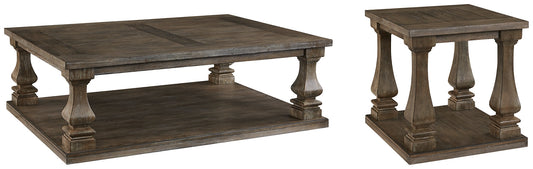 Ashley Express - Johnelle Coffee Table with 1 End Table at Towne & Country Furniture (AL) furniture, home furniture, home decor, sofa, bedding