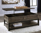 Ashley Express - Johurst LIFT TOP COCKTAIL TABLE at Towne & Country Furniture (AL) furniture, home furniture, home decor, sofa, bedding