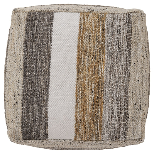 Ashley Express - Josalind Pouf at Towne & Country Furniture (AL) furniture, home furniture, home decor, sofa, bedding