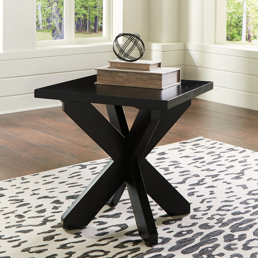 Ashley Express - Joshyard Square End Table at Towne & Country Furniture (AL) furniture, home furniture, home decor, sofa, bedding