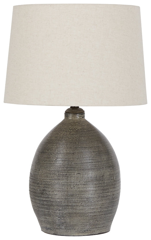 Ashley Express - Joyelle Terracotta Table Lamp (1/CN) at Towne & Country Furniture (AL) furniture, home furniture, home decor, sofa, bedding