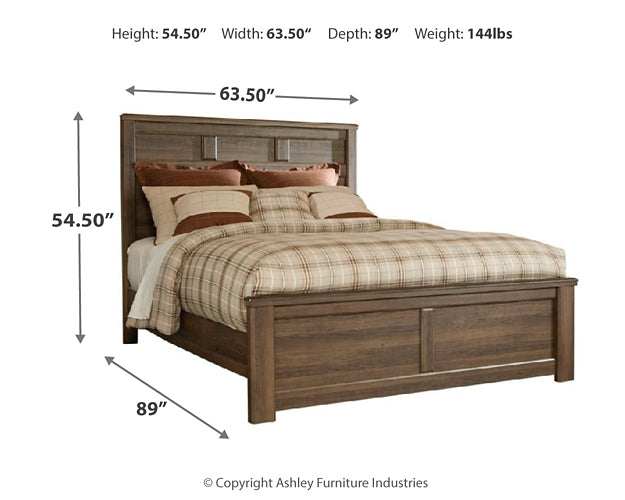 Ashley Express - Juararo Queen Panel Bed at Towne & Country Furniture (AL) furniture, home furniture, home decor, sofa, bedding