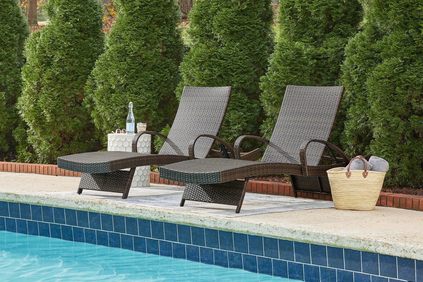 Ashley Express - Kantana Chaise Lounge (2/CN) at Towne & Country Furniture (AL) furniture, home furniture, home decor, sofa, bedding