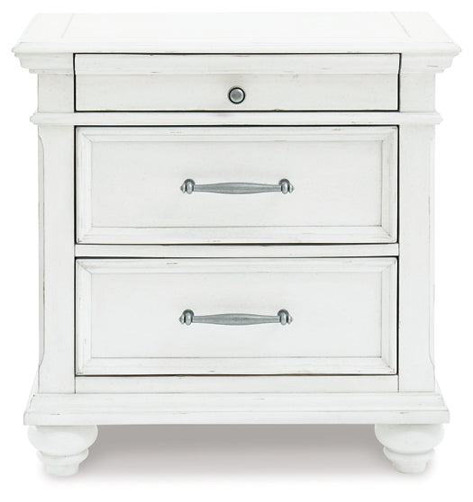 Ashley Express - Kanwyn Three Drawer Night Stand at Towne & Country Furniture (AL) furniture, home furniture, home decor, sofa, bedding