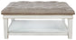 Ashley Express - Kanwyn UPH Ottoman Cocktail Table at Towne & Country Furniture (AL) furniture, home furniture, home decor, sofa, bedding