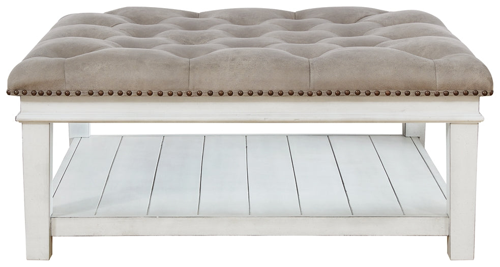 Ashley Express - Kanwyn UPH Ottoman Cocktail Table at Towne & Country Furniture (AL) furniture, home furniture, home decor, sofa, bedding