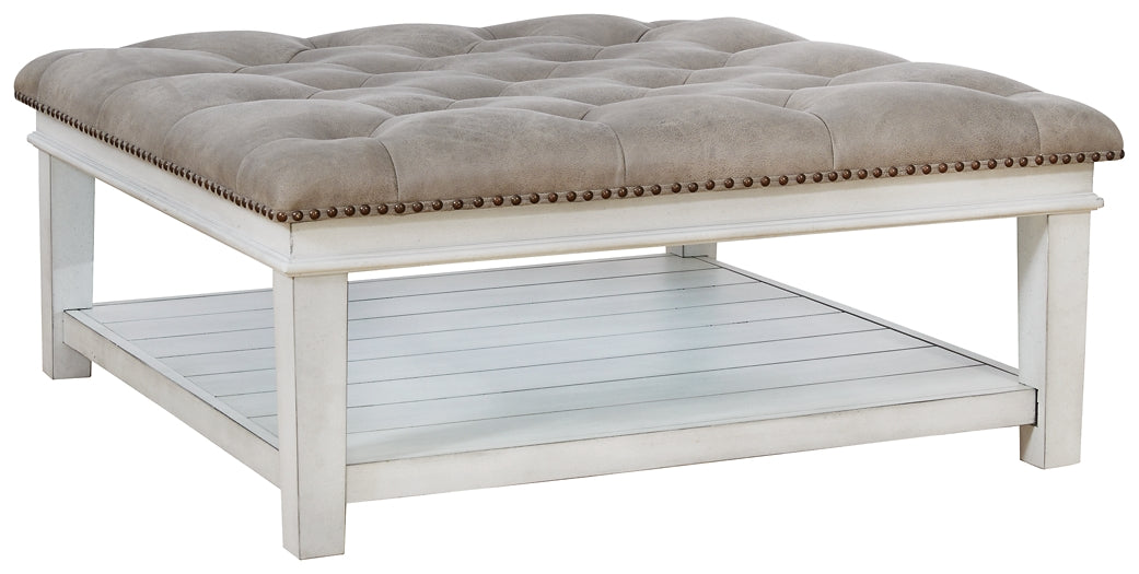 Ashley Express - Kanwyn UPH Ottoman Cocktail Table at Towne & Country Furniture (AL) furniture, home furniture, home decor, sofa, bedding