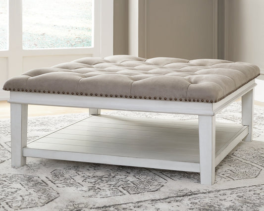 Ashley Express - Kanwyn UPH Ottoman Cocktail Table at Towne & Country Furniture (AL) furniture, home furniture, home decor, sofa, bedding