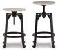 Ashley Express - Karisslyn Swivel Stool (2/CN) at Towne & Country Furniture (AL) furniture, home furniture, home decor, sofa, bedding