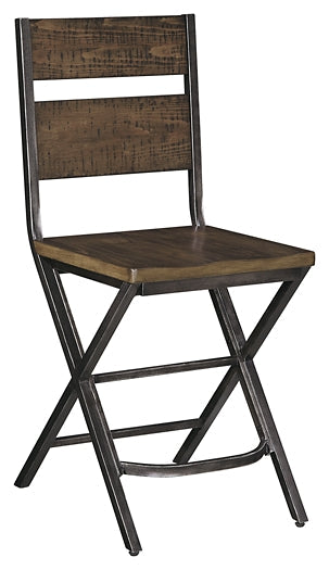 Ashley Express - Kavara Counter Height Bar Stool (Set of 2) at Towne & Country Furniture (AL) furniture, home furniture, home decor, sofa, bedding