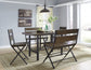 Ashley Express - Kavara Counter Height Dining Table and 2 Barstools and 2 Benches at Towne & Country Furniture (AL) furniture, home furniture, home decor, sofa, bedding