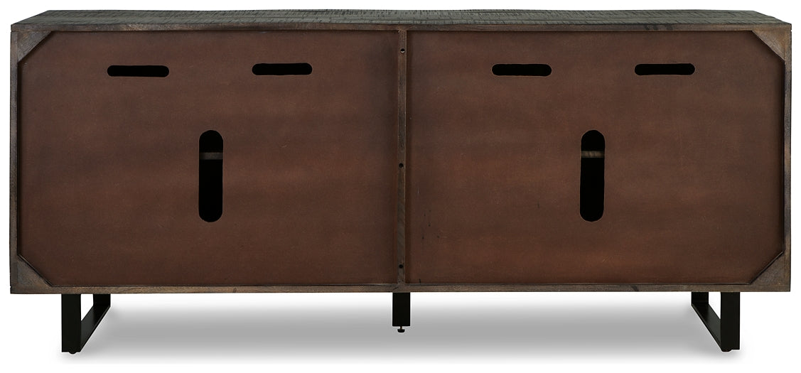 Ashley Express - Kevmart Accent Cabinet at Towne & Country Furniture (AL) furniture, home furniture, home decor, sofa, bedding