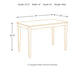Ashley Express - Kimonte Rectangular Dining Room Table at Towne & Country Furniture (AL) furniture, home furniture, home decor, sofa, bedding