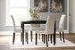 Ashley Express - Kimonte Rectangular Dining Room Table at Towne & Country Furniture (AL) furniture, home furniture, home decor, sofa, bedding