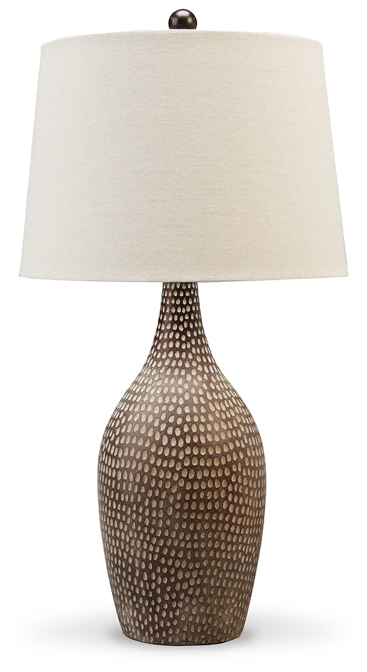 Ashley Express - Laelman Poly Table Lamp (2/CN) at Towne & Country Furniture (AL) furniture, home furniture, home decor, sofa, bedding