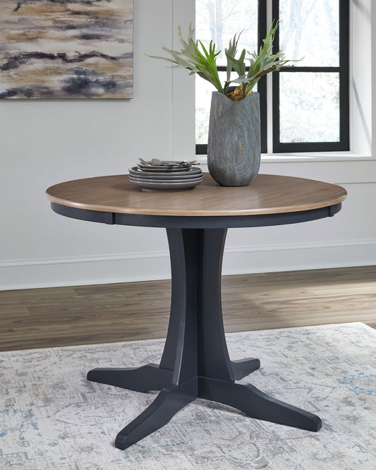 Ashley Express - Landocken Round Dining Room Table at Towne & Country Furniture (AL) furniture, home furniture, home decor, sofa, bedding