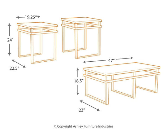 Ashley Express - Laney Occasional Table Set (3/CN) at Towne & Country Furniture (AL) furniture, home furniture, home decor, sofa, bedding