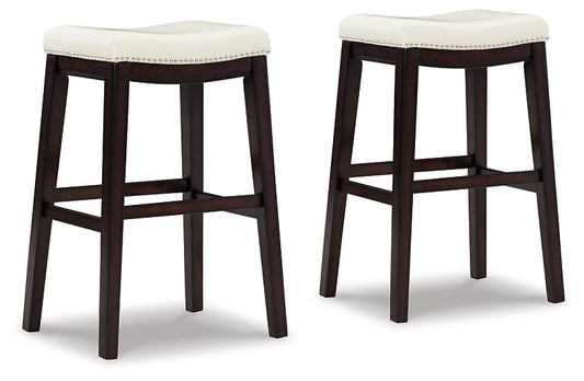 Ashley Express - Lemante Bar Height Bar Stool (Set of 2) at Towne & Country Furniture (AL) furniture, home furniture, home decor, sofa, bedding