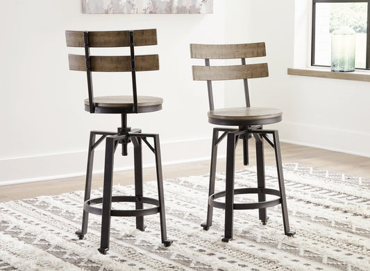 Ashley Express - Lesterton Counter Height Bar Stool (Set of 2) at Towne & Country Furniture (AL) furniture, home furniture, home decor, sofa, bedding