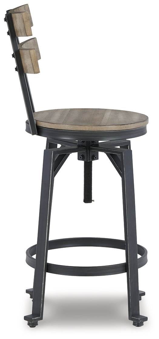Ashley Express - Lesterton Swivel Barstool (2/CN) at Towne & Country Furniture (AL) furniture, home furniture, home decor, sofa, bedding